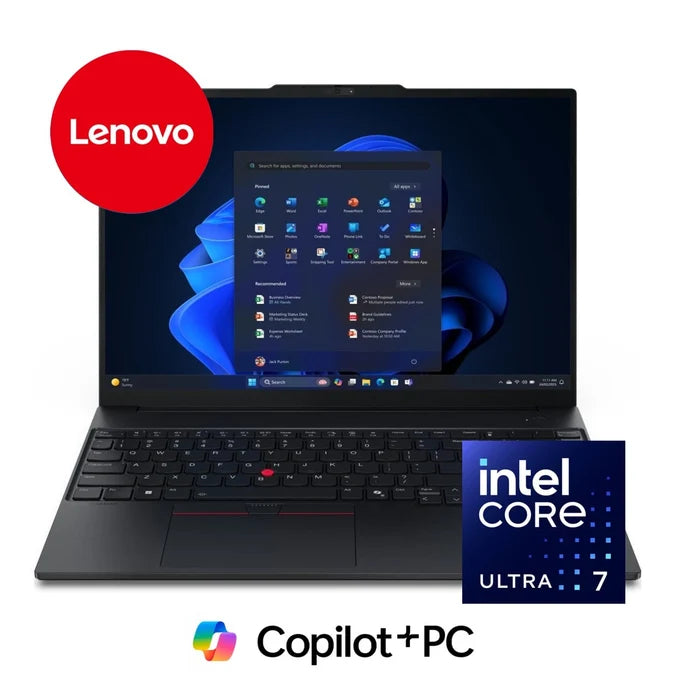 Lenovo ThinkPad E16 G3 16-inch WUXGA AI Laptop - Intel Core Ultra 7 256V 512GB SSD 16GB RAM Win 11 Pro