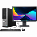 Certified Pre-Owned Dell OptiPlex 3010 SFF + 19″ Monitor – Intel Core i3 3rd Gen – 4GB RAM – 128GB SSD – Full Set