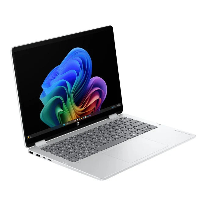 HP OmniBook 5 Flip 14-km0003ni 14-inch 2K Next Gen AI 2-in-1 Laptop - Intel Core Ultra 5 322 512GB SSD 16GB RAM Win 11 Home Glacier Silver